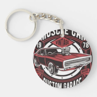 Porte-clefs la Dodge Charger, car,Porte-clés en acrylique
