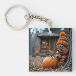 Porte-clefs La fête forestière secrète de l'écureuil Ai image