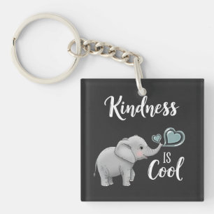 Porte-clefs La gentillesse est cool éléphant