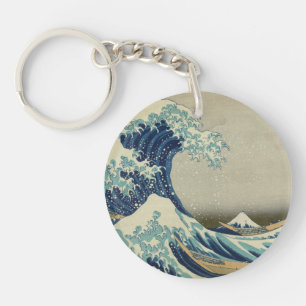 Porte-clefs La Grande Vague au large de Kanagawa