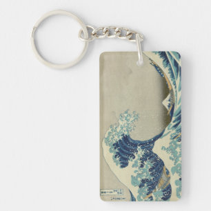 Porte-clefs La Grande Vague au large de Kanagawa