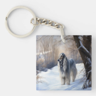 Porte-clefs La Hanche Afghane Laisser Neige Noël