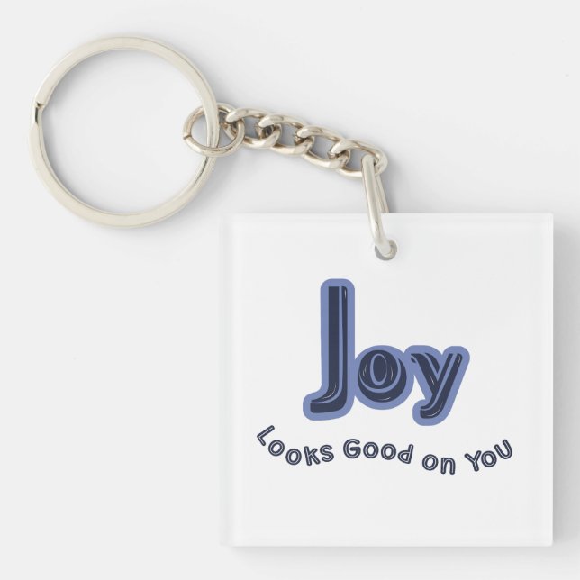 Porte-clefs La joie vous va bien (Devant)
