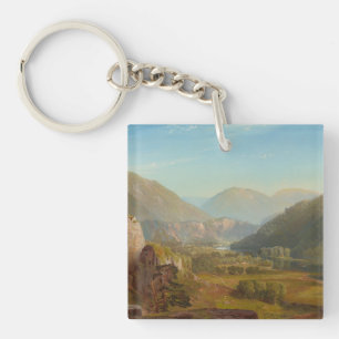 Porte-clefs La Juniata River, Pennsylvanie par Thomas Moran