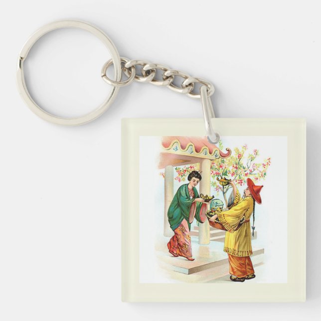 Porte-clefs La Lampe d'Aladdin (Devant)