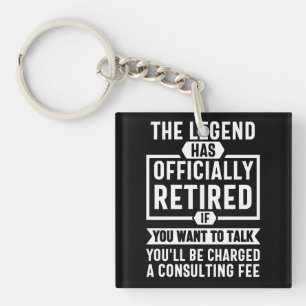 Porte-clefs la légende a officiellement pris sa retraite