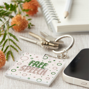 Porte-clefs La liberté d'expression est un droit humain
