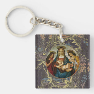 Porte-clefs La Madone et l'Enfant de Botticelli