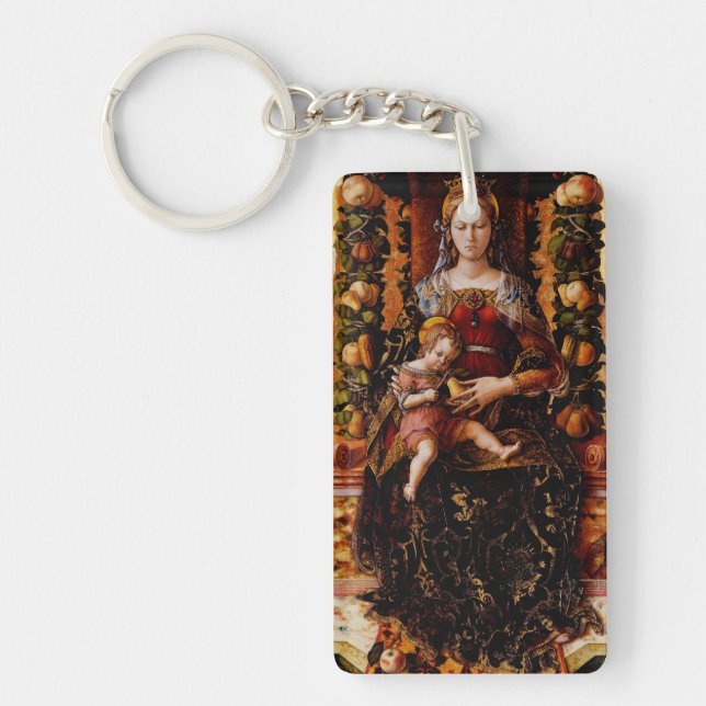 Porte-clefs La Madonna della Candeletta Carlo Crivelli Art (Devant)
