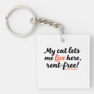 Porte-clefs La maison du chat