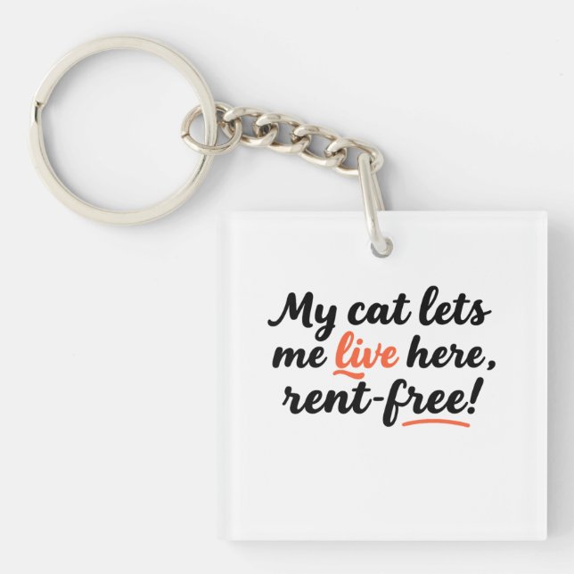 Porte-clefs La maison du chat (Devant)