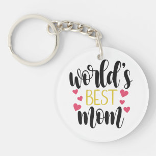 Porte-clefs La meilleure fête des mères de maman au monde P