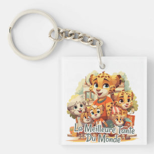 Porte-clefs La Meilleure Tante du Monde