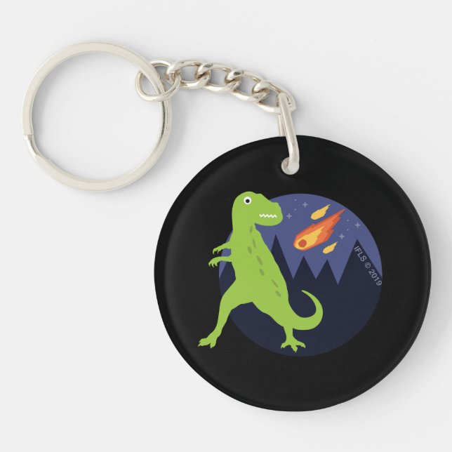 Porte-clefs La météorite qui a collé (Devant)