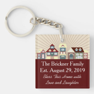 Porte-clefs La nouvelle maison a juste déplacé le porte - clé