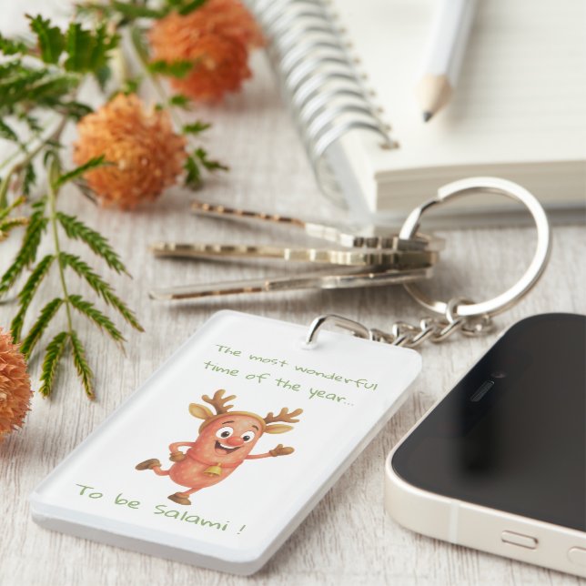 Porte-clefs La période la plus merveilleuse de l'année...pour  (Devant droit)
