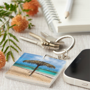 Porte-clefs La plage de l'Anse des Rochers