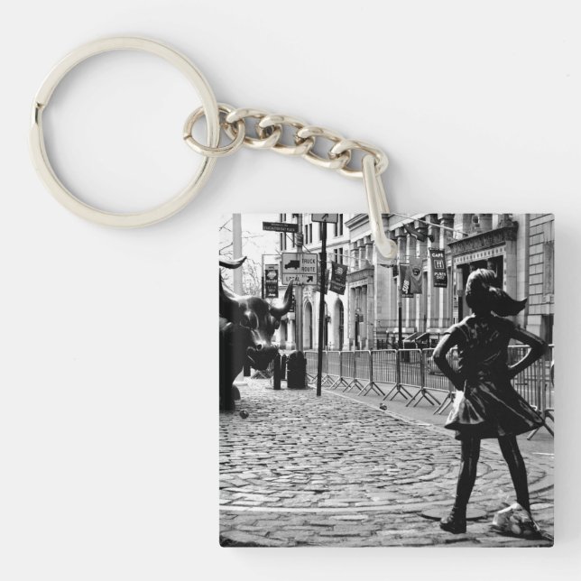 Porte-clefs La Porte - clé sans peur (Devant)