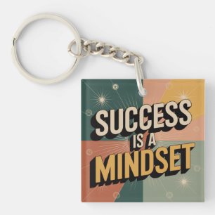 Porte-clefs La réussite est une mentalité