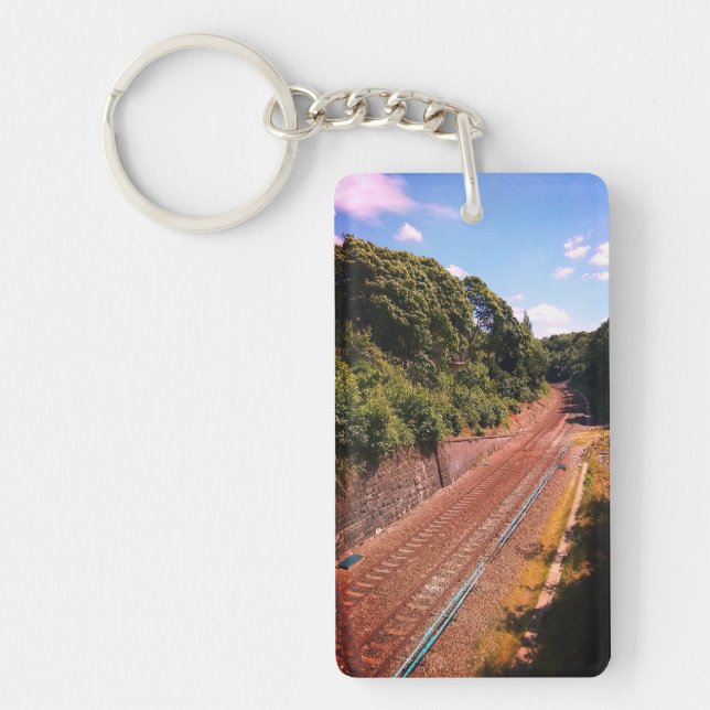 Porte-clefs La rive à côté des pistes (Devant)