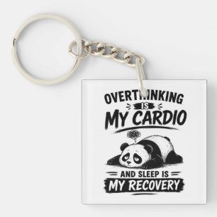 Porte-clefs La rumination est mon cardio