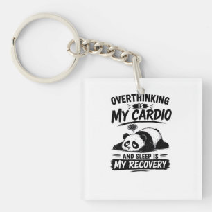 Porte-clefs La rumination est mon cardio
