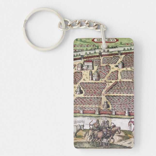 PORTE-CLEFS LA RUSSIE : MOSCOU, 1591 (Devant)