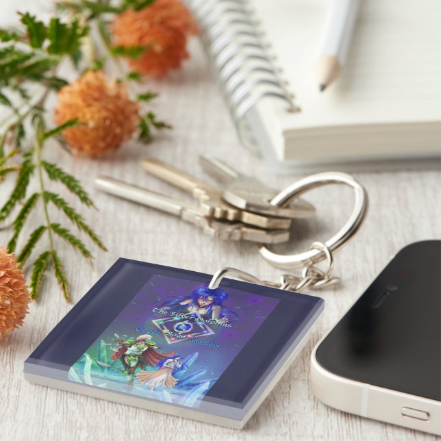 Porte-clefs La saga des dauphins d'argent : De la vie et de l' (Devant Droit)