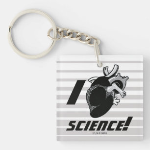 Porte-clefs La Science I (de coeur anatomique)