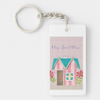 Porte-clefs La Signature Whimsy (Rose et sarcelle)