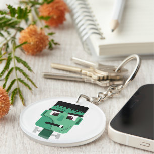 Porte-clefs La tête du monstre Frankenstein