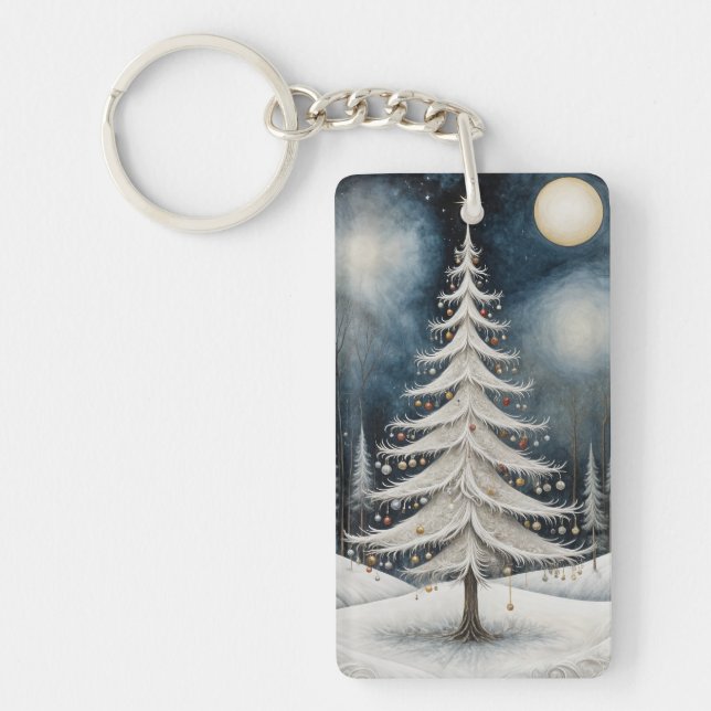 Porte-clefs La veille étoilée de l'hiver (Devant)