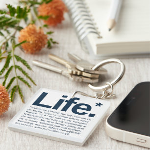 Porte-clefs La vie*