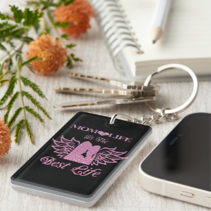 Porte-clefs la vie de maman est la meilleure vie