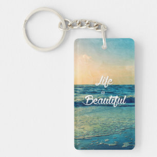 Porte-clefs La vie est belle