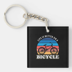Porte-clefs La Vie Est Mieux À Vélo