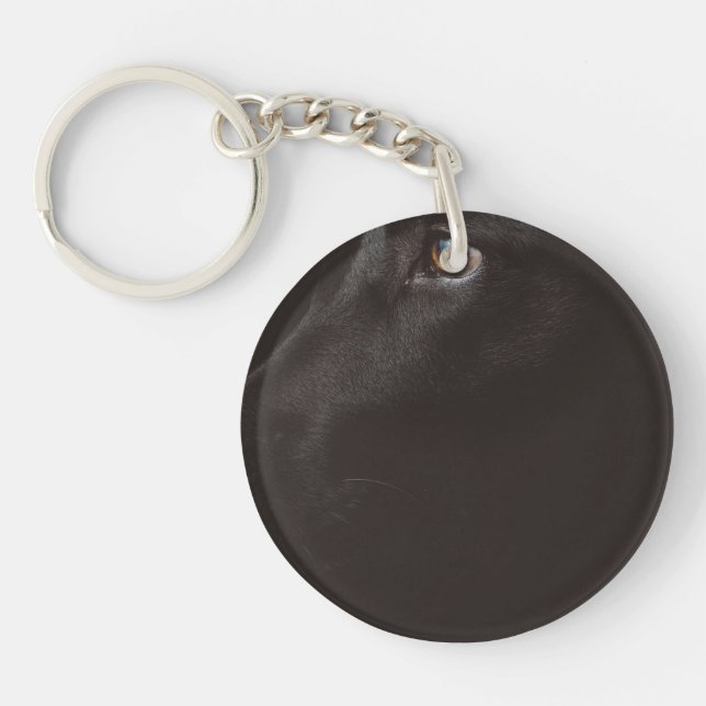 Porte-clefs laboratoire noir (Devant)