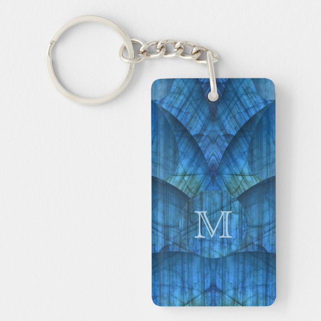 Porte-clefs Labradorite Gems Monogramme Porte - clé (Devant)