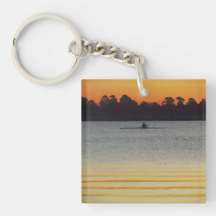 Porte-clefs Lac Wendouree Calme Avant la Tombée de la Nuit