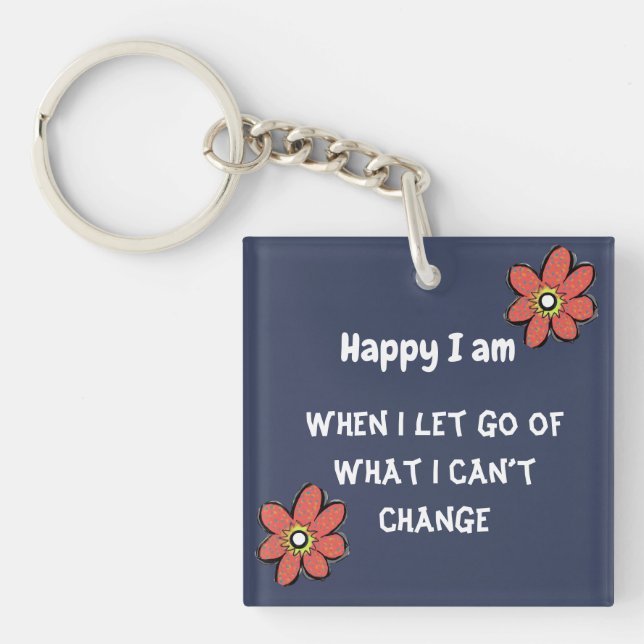 Porte-clefs Lâche ! Être le changement (Devant)