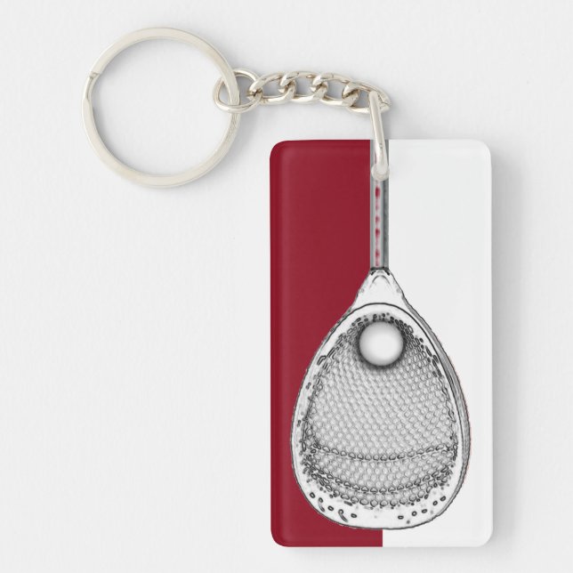 Porte-clefs Lacrosse Goalie Keepsaksse (Devant)