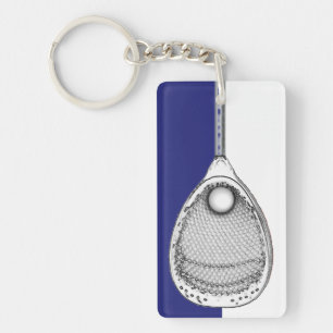 Porte-clefs Lacrosse Goalie Keepsaksse