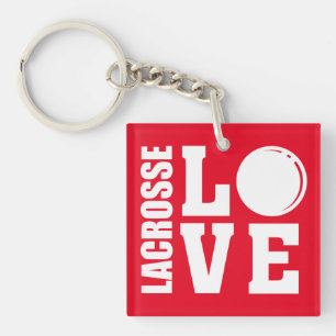 Porte-clefs Lacrosse Players, Red Love