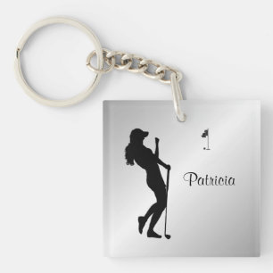 Porte-clefs Ladies Golfer Personal