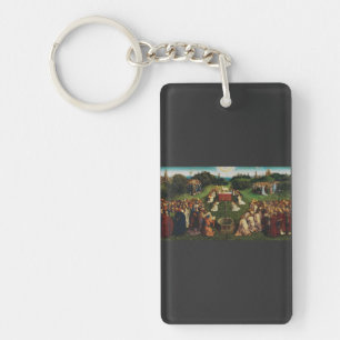 Porte-clefs L'Adoration de l'Agneau mystique de Jan van Eyck