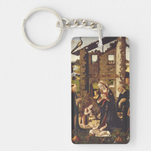 Porte-clefs L'Adoration par Biagio d'Antonio Art Médiéval
