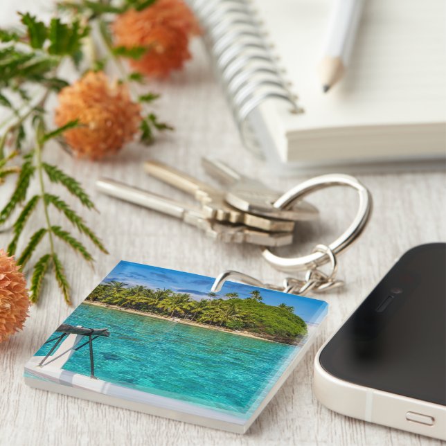 Porte-clefs Lagon de Bora Bora (Devant Droit)