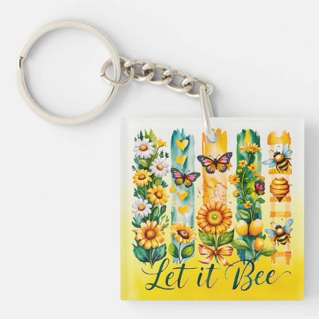 Porte-clefs Laisse-Le Faire (Devant)