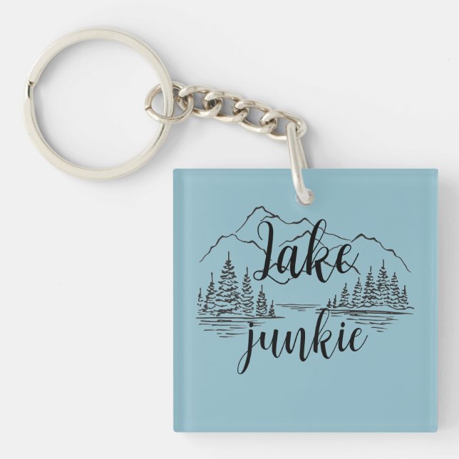 Porte-clefs « Lake Junkie »  (Devant)