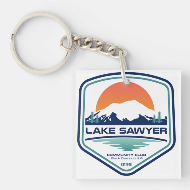 Porte-clefs Lake Sawyer Community Club Key Chain (Devant)